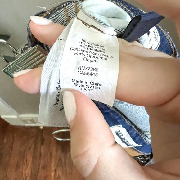 MADEWELL 9" High Rise Skinny in Patty Wash Size 28 comfort casual everyday - Picture 9 of 11